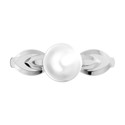 Кольцо из серебра с жемчугом 0210238 фото 2