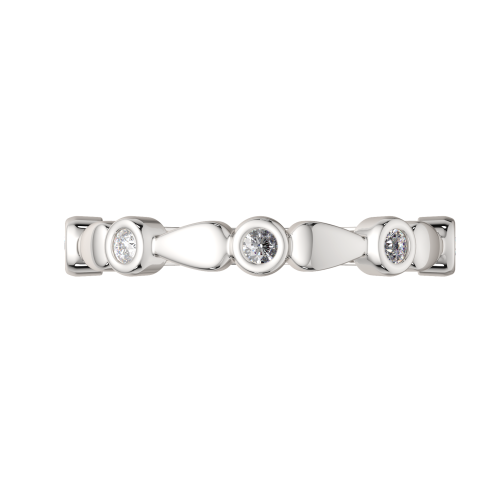 Кольцо из серебра с фианитом 0210630 фото 3