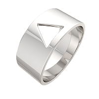 Кольцо из серебра 0270025