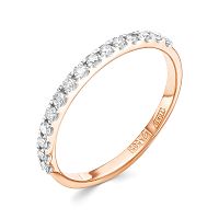 Кольцо из розового золота с бриллиантом 1554-151-00-00