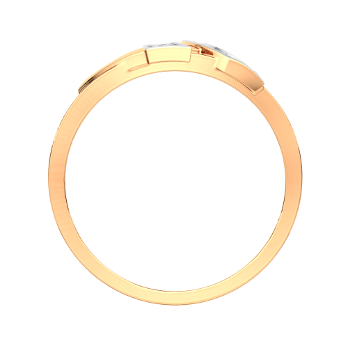 Кольцо из розового золота с фианитом 210947.9K.R.ZZ фото 4
