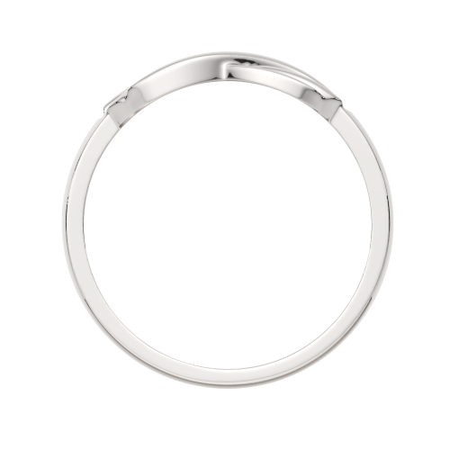 Кольцо из серебра с фианитом 02101156 фото 4