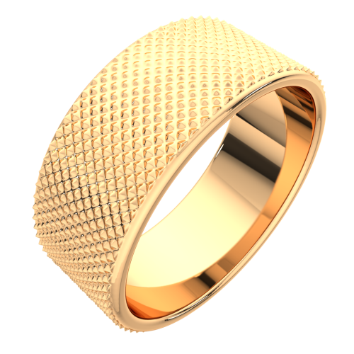 Кольцо обручальное из розового золота 1480122.14K.R фото 2