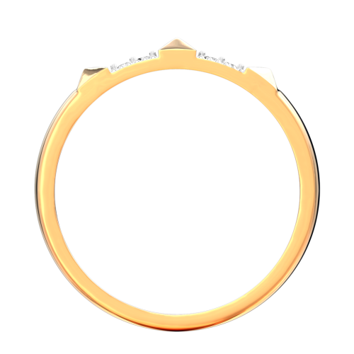 Кольцо из розового золота с фианитом 2101003.9K.R фото 3