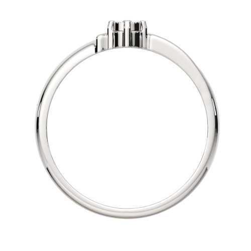 Кольцо из серебра с бриллиантом 02D0029.ZZ фото 4
