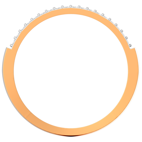 Кольцо из розового золота с бриллиантом 2D00170.14K.R фото 3