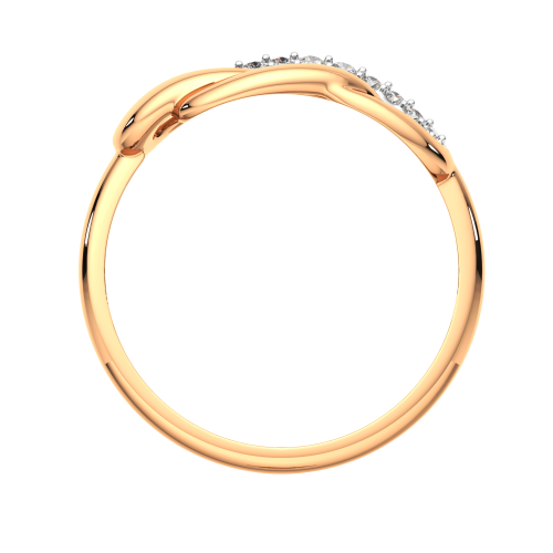Кольцо из розового золота с фианитом 210795.9K.R фото 4