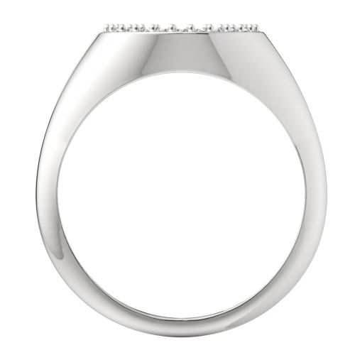 Кольцо из серебра с фианитом 0210295 фото 4