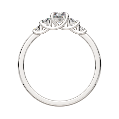 Кольцо из белого золота с бриллиантом 2D00374.14K.W фото 4