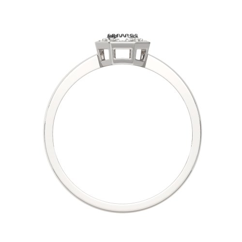 Кольцо из белого золота с бриллиантом 2D00342.14K.W фото 4