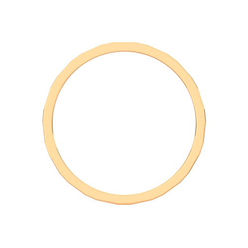 Кольцо обручальное из розового золота 1425146.14K.R фото 4