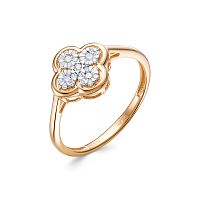 Кольцо из розового золота с бриллиантом 12332-151-00-00