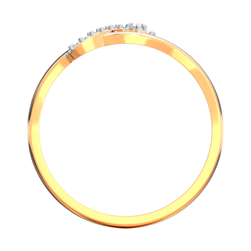 Кольцо из розового золота с фианитом 210925.14K.R.ZZ фото 3