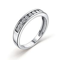 Кольцо из серебра с бриллиантом 01-2256/000Б-00