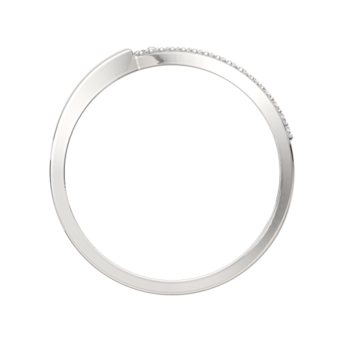 Кольцо из белого золота с бриллиантом 2D00351.14K.W фото 4