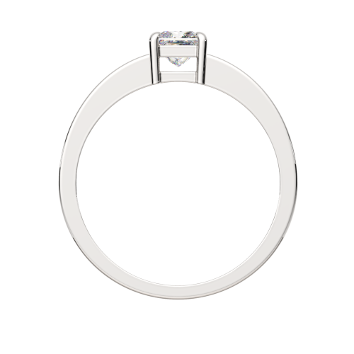 Кольцо из серебра с фианитом 02101272 фото 4