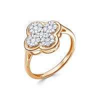 Кольцо из розового золота с бриллиантом 12331-151-00-00