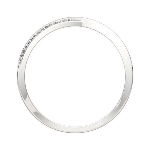 Кольцо из серебра с фианитом 0210939 фото 4