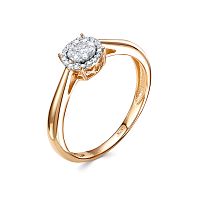 Кольцо из розового золота с бриллиантом 11601-151-00-00
