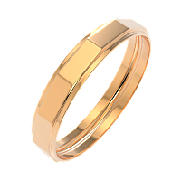 Кольцо обручальное из розового золота 1435103.14K.R