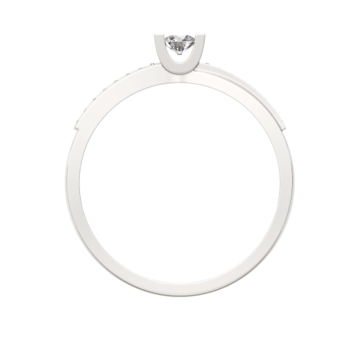 Кольцо из белого золота с бриллиантом 2D00282.14K.W.ZZ фото 4