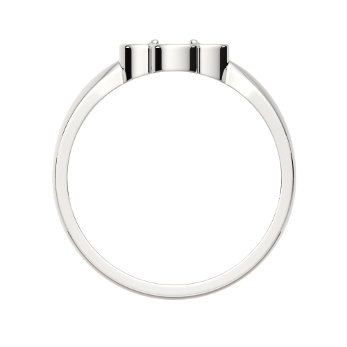 Кольцо из серебра с бриллиантом 02D0122 фото 4