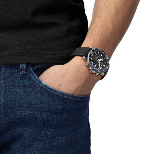 Часы наручные Tissot SEASTAR 1000 QUARTZ CHRONOGRAPH T120.417.17.051.02 фото 4