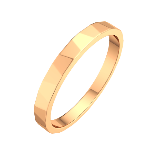 Кольцо обручальное из розового золота 1425146.14K.R