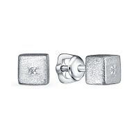 Серьги из серебра с бриллиантами 02-2898/000Б-00
