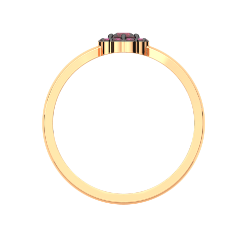 Кольцо из розового золота с рубином 2P3034.14K.R фото 4