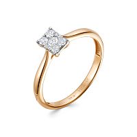 Кольцо из розового золота с бриллиантом 12730-151-00-00