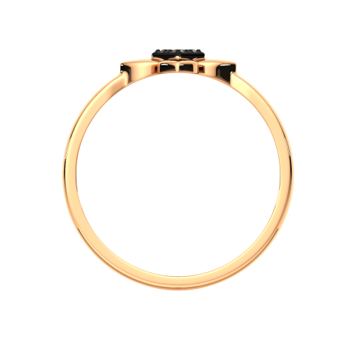 Кольцо из розового золота с бриллиантом 2D00461.14K.R.ZZ фото 4