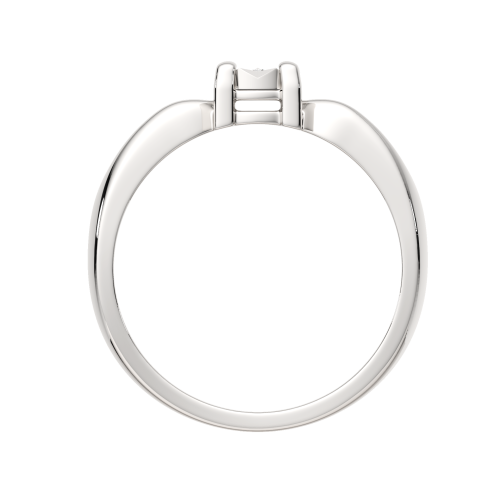 Кольцо из серебра с бриллиантом 02D0080.ZZ фото 4