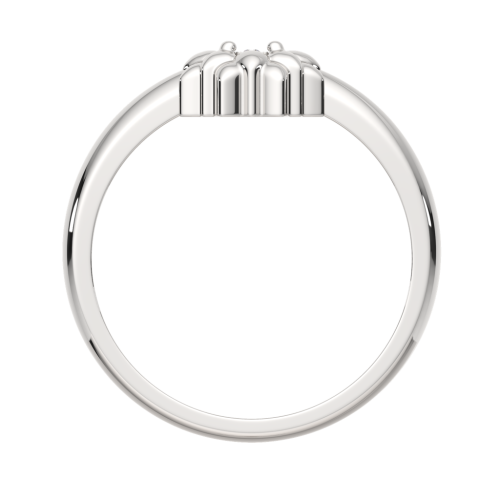 Кольцо из серебра с бриллиантом 02D0053 фото 4