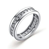 Кольцо из серебра с бриллиантом 01-3158/000Б-00