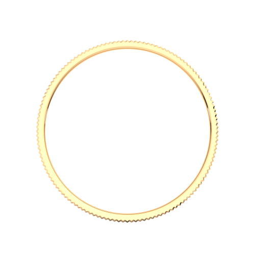 Кольцо обручальное из розового золота 1450122.14K.R фото 4