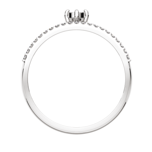 Кольцо из белого золота с бриллиантом 2D00174.14K.W.ZZ фото 4
