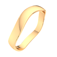 Кольцо обручальное из розового золота 103016.14K.R