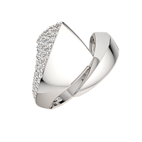 Кольцо из серебра с фианитом 0210657