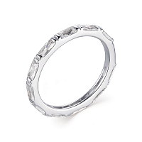 Кольцо из серебра с фианитом 01-1505/00КЦ-00
