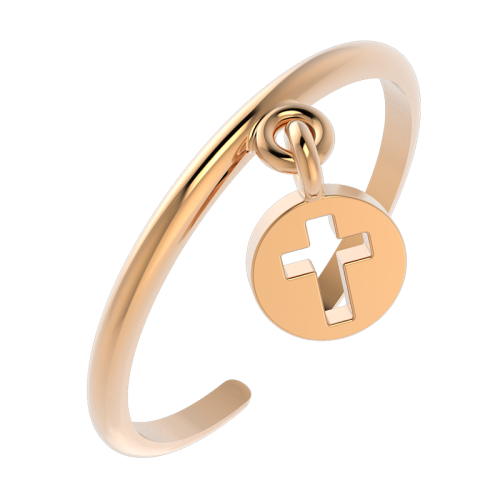 Кольцо из розового золота 200125.9K.R