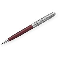 Parker Sonnet Metal & Red Lacquer СT ручка шариковая 2119783