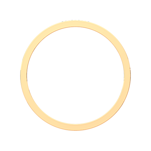 Кольцо из розового золота с фианитом 210695.14K.R фото 4