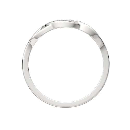Кольцо из серебра с фианитом 02101182 фото 4