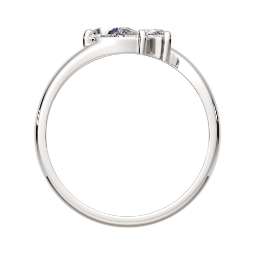 Кольцо из серебра с фианитом 02101004 фото 4