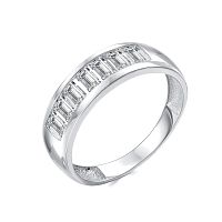 Кольцо из серебра с фианитом 90-51-0245-00