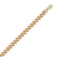 Браслет из розового золота (плетение Нонна) 612200ГПГ.080.14K.R