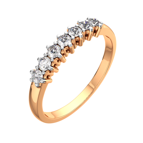 Кольцо из розового золота с бриллиантом 2D00321.14K.R.ZZ фото 2