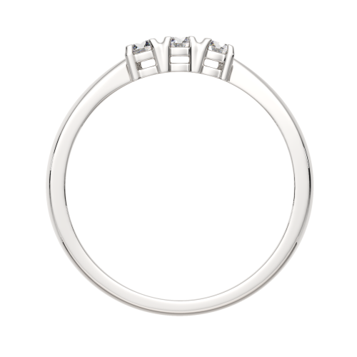 Кольцо из белого золота с бриллиантом 2D00322.14K.W.ZZ фото 4