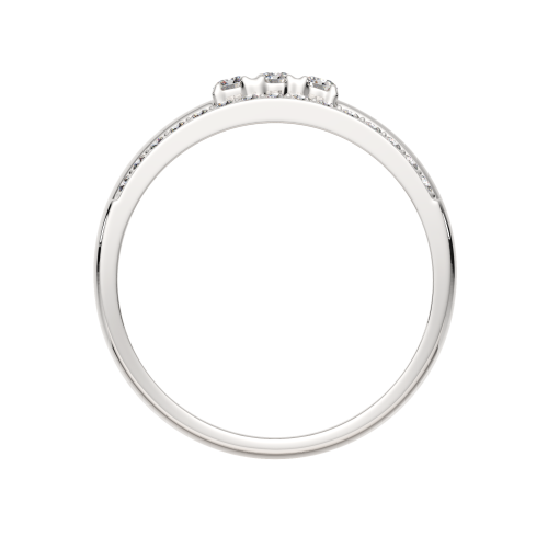 Кольцо из белого золота с бриллиантом 2D00244.14K.W фото 4